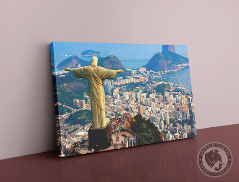 Cuadro Decorativo Monumentos M011 - Cristo Redentor Rio de Janeiro