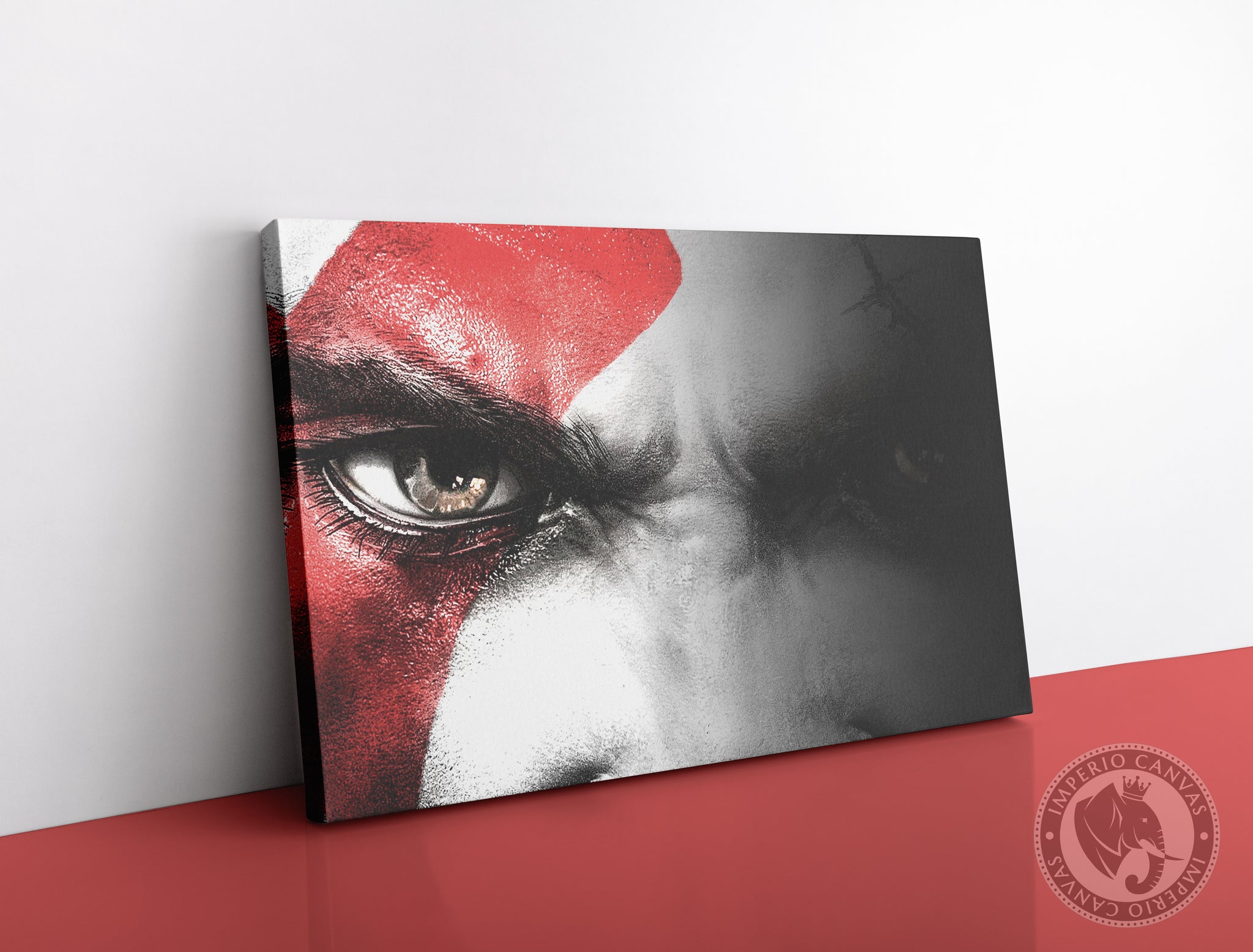 Cuadro Decorativo Gamer X006 - Kratos