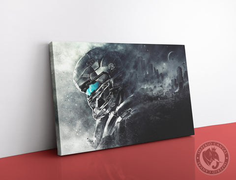 Cuadro Decorativo Gamer X008 - Halo