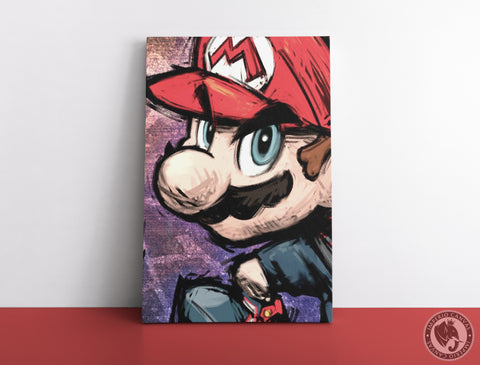 Cuadro Decorativo Gamer X015 - Mario