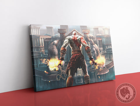 Cuadro Decorativo Gamer X020 - God of War