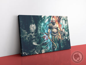 Cuadro Decorativo Gamer X021 - God of War