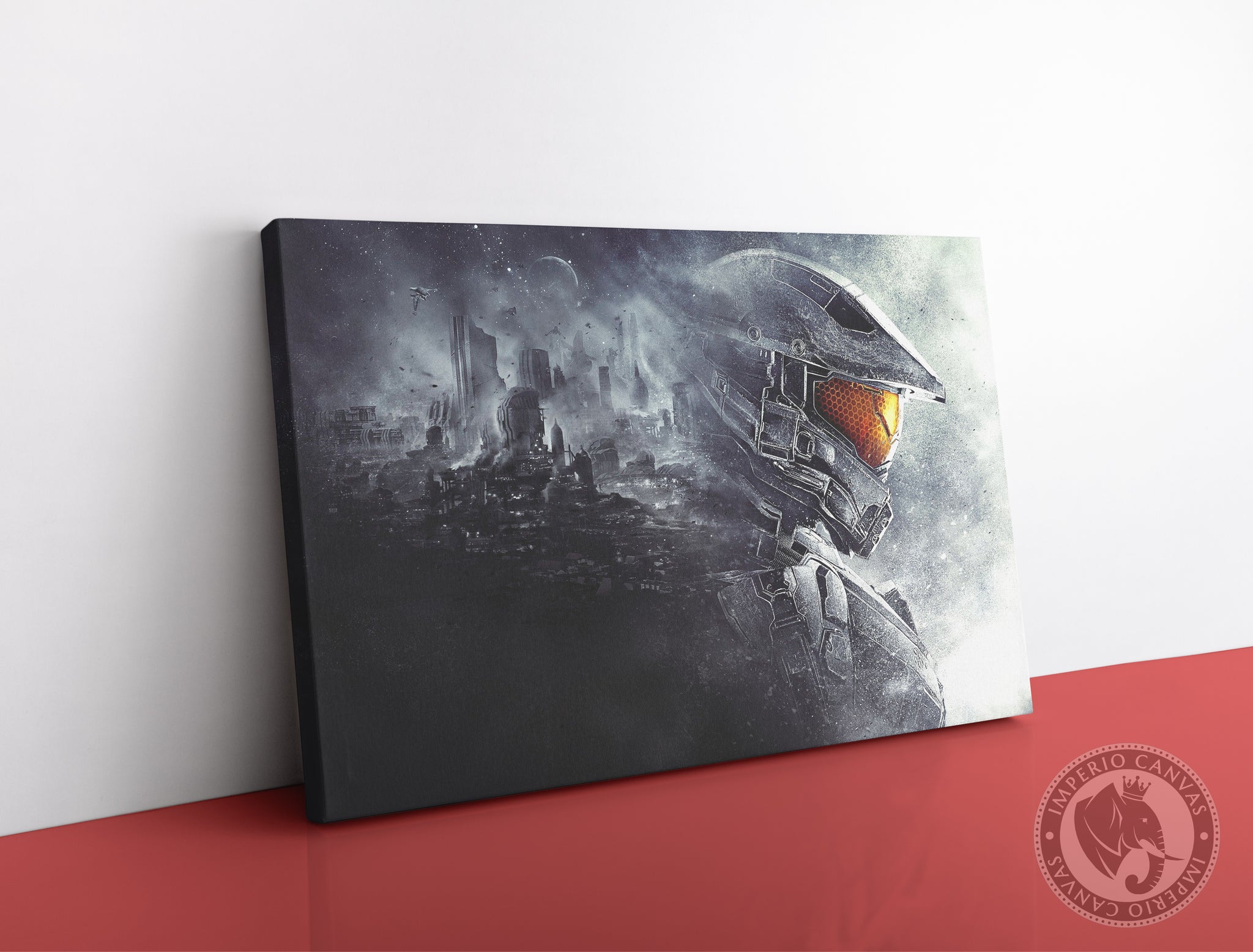 Cuadro Decorativo Gamer X023 - Halo