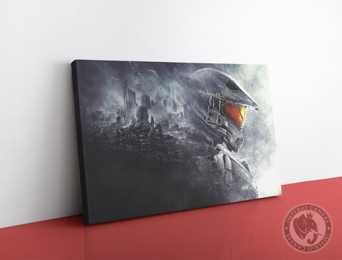 Cuadro Decorativo Gamer X023 - Halo