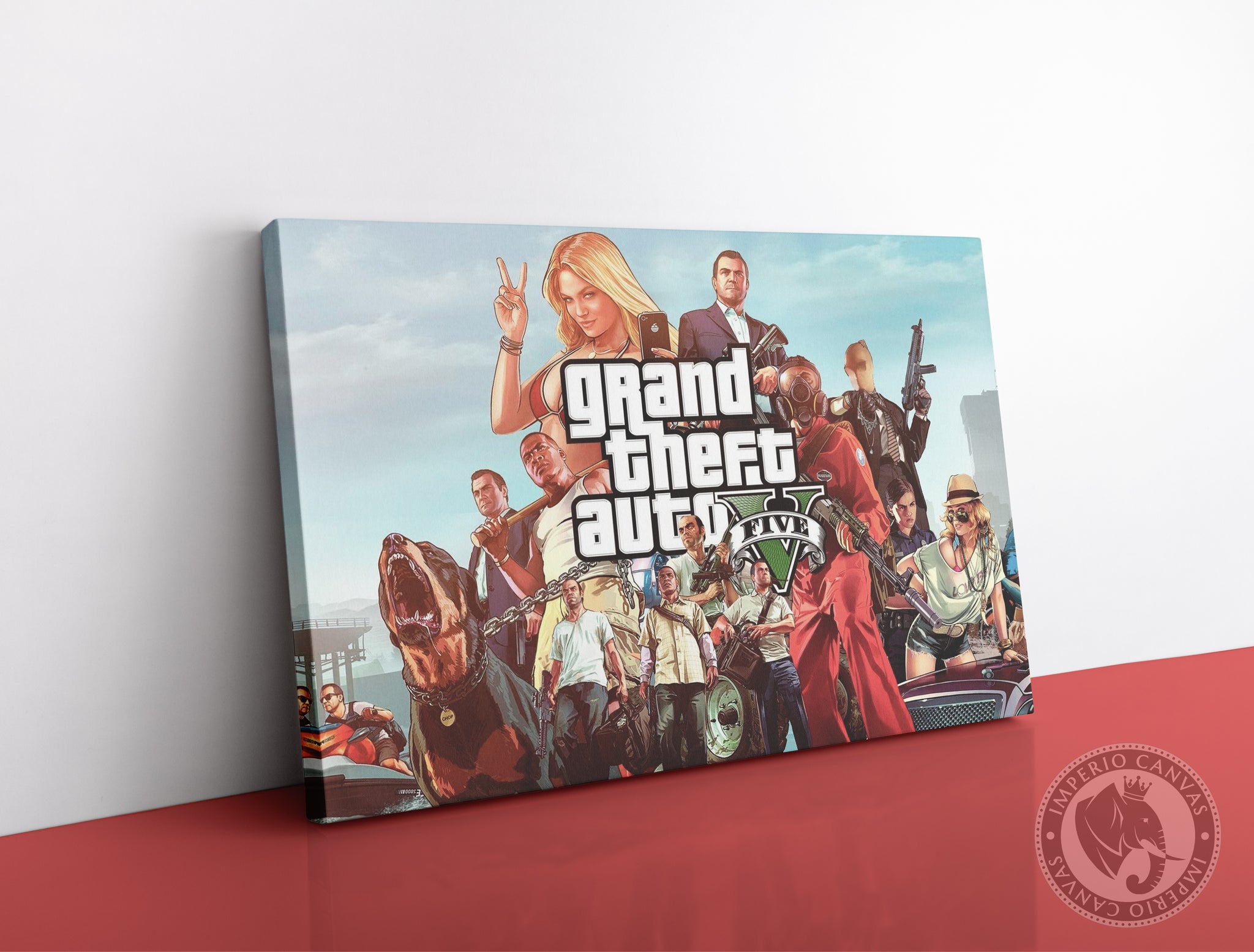 Cuadro Decorativo Gamer X027 - Grand Theft Auto