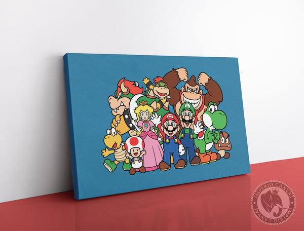 Cuadro Decorativo Gamer X031 - Super Mario Bros