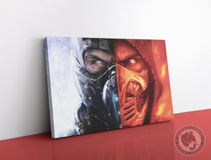 Cuadro Decorativo Gamer X044 - Mortal Kombat