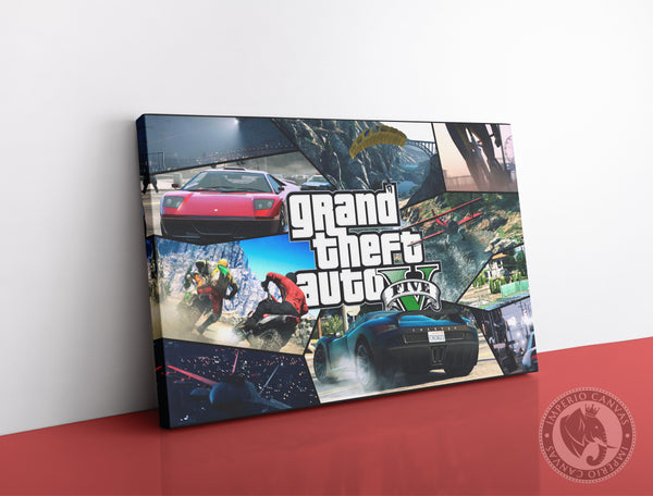 Cuadro Decorativo Gamer X052 - Grand Theft Auto