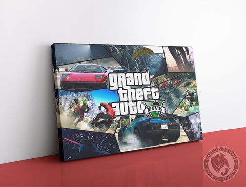 Cuadro Decorativo Gamer X052 - Grand Theft Auto