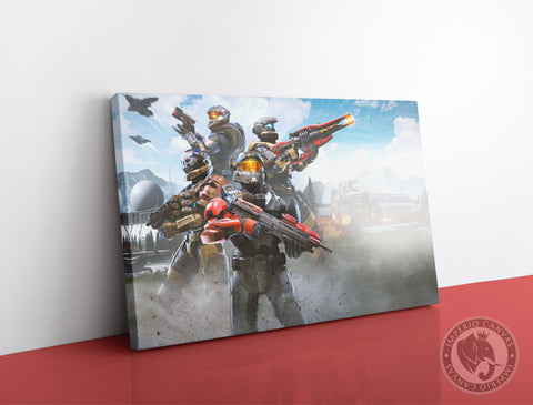 Cuadro Decorativo Gamer X061 - Halo Wars