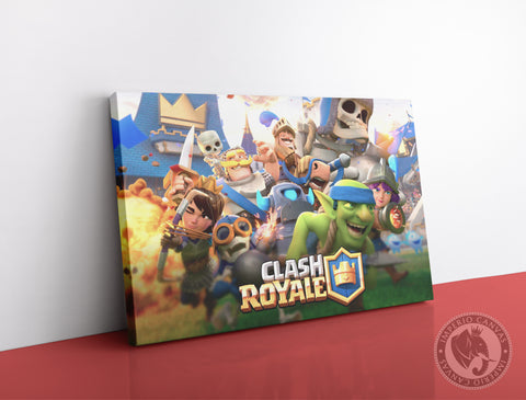 Cuadro Decorativo Gamer X066 - Clash Royale