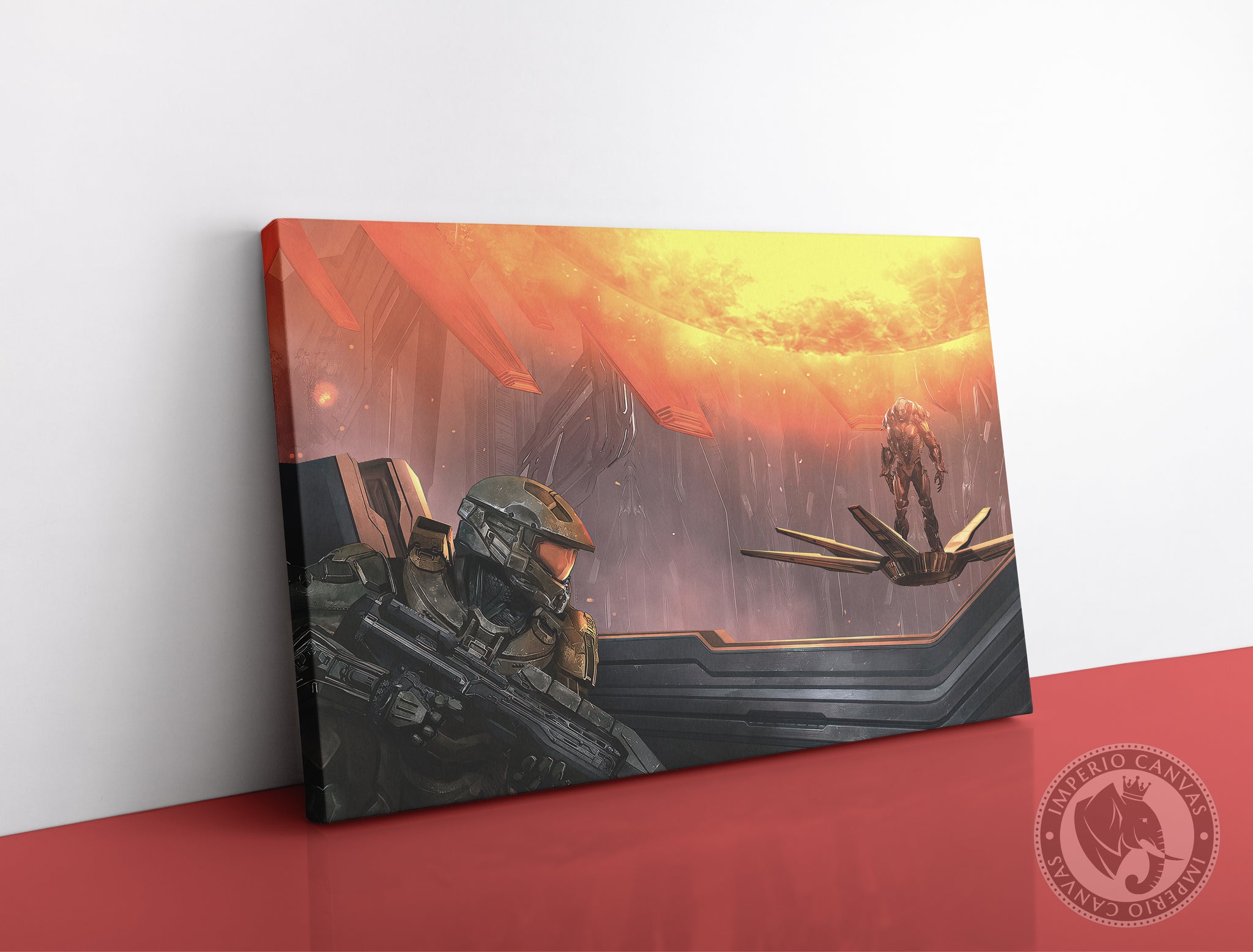 Cuadro Decorativo Gamer X074 - Halo