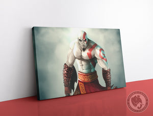 Cuadro Decorativo Gamer X076 - Kratos