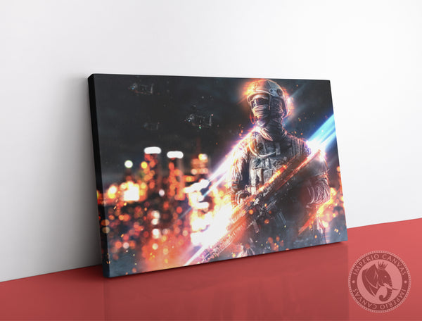 Cuadro Decorativo Gamer X078 - Battlefield